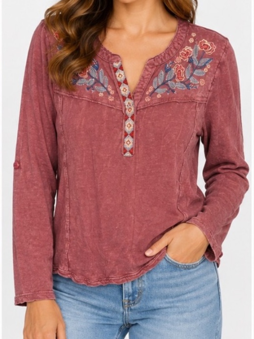 NorthStyle Embroidered Shirt